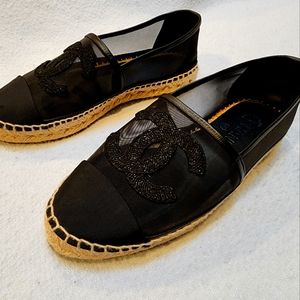 Chanel Mesh Espadrielles